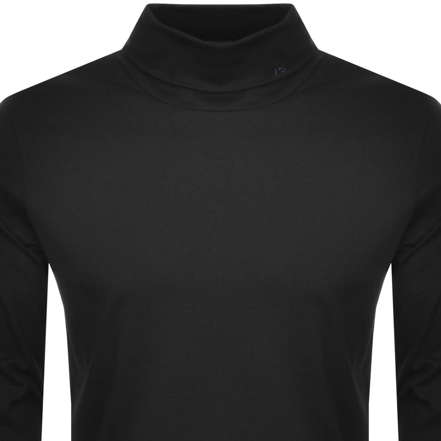 Alternative Image for ProductPS By Paul Smith Roll Neck LongSleeve TShirt Black2